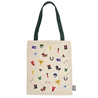 #グリーティングライフ 身辺雑貨 KEIBAアートトートバッグ  グッズ ETZ-211