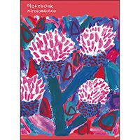 #グリーティングライフ ノート ミロコマチコノート 5mm方眼,64ページ,A5 シマアザミ MRN-81