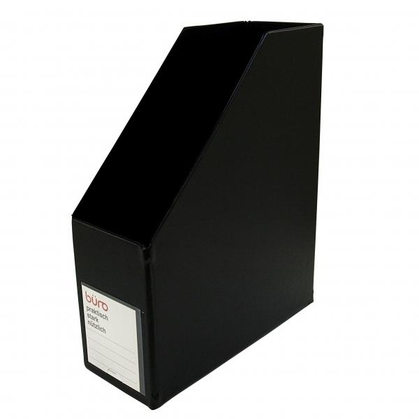 #デルフォニックス ビュロー ファイルボックス 縦型 ブラック 500084-105