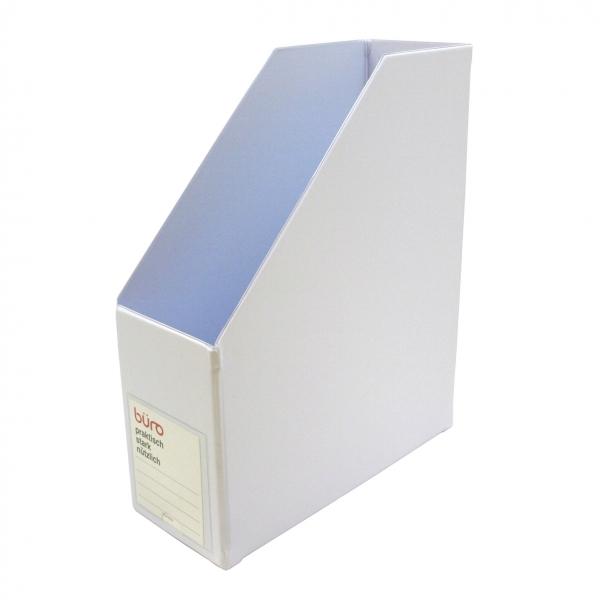 #デルフォニックス ビュロー ファイルボックス 縦型 ホワイト 500084-100