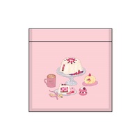 #デルフォニックス ジッパーバッグ ﾌｪｲﾌﾞｼﾞｯﾊﾟｰﾊﾞｯｸﾞ  ﾋﾟﾝｸ 500998-522