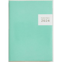 #高橋書店（国内販売のみ） 手帳 2024年 A6 デイリー ポケットダイアリー No.23 （2024年 1月始まり）