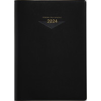 #高橋書店（国内販売のみ） 手帳 2024年 A5 ウィークメモ付きダイアリー 黒 No.62 （2024年 1月始まり）