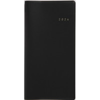 #高橋書店（国内販売のみ） 手帳 2024年 ウィークリー ニューダイアリー 6 黒 No.74 （2023年 12月始まり）