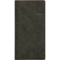 #高橋書店（国内販売のみ） 手帳 2024年 マンスリー ニューダイアリー 8 カーキ No.75 （2023年 12月始まり）