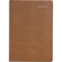 #高橋書店（国内販売のみ） 手帳 2024年 A5 ウィークリー ニューダイアリー キャメル No.88 （2024年 1月始まり）
