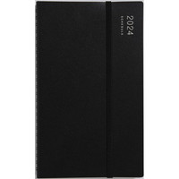 #高橋書店（国内販売のみ） 手帳 2024年 A5変型 ウィークリー リングダイアリー スリム セパレート 黒 No.93 （2023年 12月始まり）