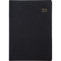 #高橋書店（国内販売のみ） 手帳 2024年 A5 ウィークリー デスクダイアリー 黒 No.95 （2023年 12月始まり）