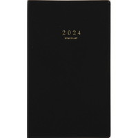 #高橋書店（国内販売のみ） 手帳 2024年 ウィークリー ニューダイアリー アルファ 8 黒 No.102 （2024年 1月始まり）