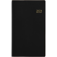 #高橋書店（国内販売のみ） 手帳 2024年 ウィークリー ニューダイアリー アルファ 5 黒 No.106 （2023年 12月始まり）
