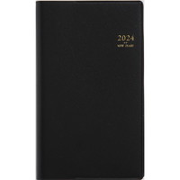 #高橋書店（国内販売のみ） 手帳 2024年 ウィークリー ニューダイアリー アルファ 9 黒 No.111 （2023年 12月始まり）