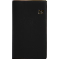 #高橋書店（国内販売のみ） 手帳 2024年 ウィークリー ニューダイアリー ミニ 5 黒 No.134 （2023年 12月始まり）