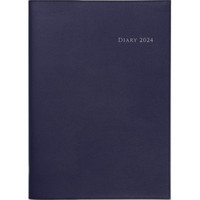 #高橋書店 手帳 2024年 4月始まり B5 ウィークリー デスクダイアリー カジュアル ブルーブラック No.974