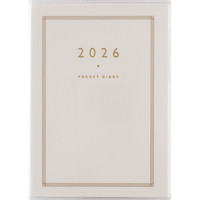 #高橋書店（日本国内のみ） 手帳 2026年 A6 デイリー ポケットダイアリー No.8 （2026年 1月始まり）
