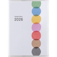 #高橋書店（日本国内のみ） 手帳 2026年 B7 ポケットダイアリー No.17 （2026年 1月始まり）