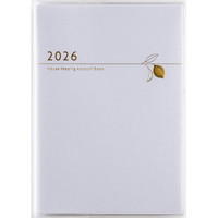 #高橋書店（日本国内のみ） 家計簿 2026年 A6 プチ家計簿 ホワイト No.33 （2026年 1月始まり）