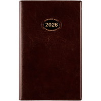 #高橋書店（日本国内のみ） 手帳 2026年 ウィークリー ビジネス手帳 4 茶 No.52 （2025年 12月始まり）