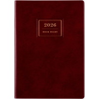 #高橋書店（日本国内のみ） 手帳 2026年 A5 業務日誌 エンジ No.55 （2026年 1月始まり）