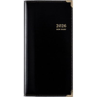 #高橋書店（日本国内のみ） 手帳 2026年 ウィークリー ニューダイアリー 1 黒 No.73 （2025年 12月始まり）