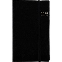 #高橋書店（日本国内のみ） 手帳 2026年 A5変型 ウィークリー リングダイアリー スリム セパレート 黒 No.93 （2025年 12月始まり）