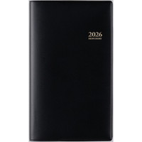 #高橋書店（日本国内のみ） 手帳 2026年 ウィークリー ニューダイアリー アルファ 10 黒 No.104 （2025年 12月始まり）