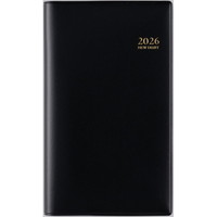#高橋書店（日本国内のみ） 手帳 2026年 ウィークリー ニューダイアリー アルファ 5 黒 No.106 （2025年 12月始まり）