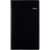 #高橋書店（日本国内のみ） 手帳 2026年 ウィークリー ニューダイアリー ミニ 4 黒 No.130 （2025年 12月始まり）