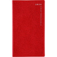 #高橋書店（日本国内のみ） 手帳 2026年 マンスリー リベルデュオ 3 赤 No.263 （2025年 11月始まり）