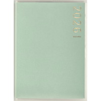 #高橋書店（国内販売のみ） 手帳 2026年 4月始まり マンスリー リベルデュオ 3 クラッシーレッド No.793