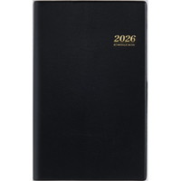 #高橋書店（国内販売のみ） 手帳 2026年 4月始まり ウィークリー ビジネス手帳 小型版 2 黒 No.844