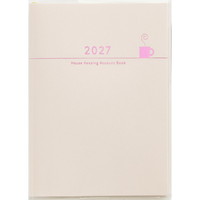 #高橋書店（国内販売のみ） 家計簿 27年度版 A6 プチ家計簿 ピンク No.34 （27年度版 1月始まり）