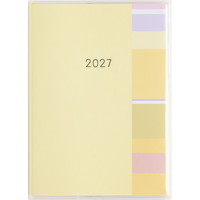 #高橋書店（国内販売のみ） 手帳 27年度版 A6 マンスリー ミアクレール コケット 1 No.416 （2026年 12月始まり）