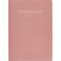 #高橋書店（国内販売のみ） 手帳 27年度版 A5 5年卓上日誌 ピンク No.483 （27年度版 1月始まり）