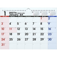 #高橋書店（国内販売のみ） 27年度版 カレンダー 壁掛け A4 E62