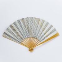 #尚雅堂 身辺雑貨 友禅扇子 7.5寸･15間（約23cm） TONE 5 48109