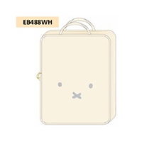 #ビーエスエス(国内販売のみ） 身辺雑貨 ミッフィー･フェイス･圧縮ポーチ  WH EB488WH