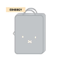 #ビーエスエス(国内販売のみ） 身辺雑貨 ミッフィー･フェイス･圧縮ポーチ  GY EB488GY