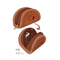 #ビーエスエス(国内販売のみ） 身辺雑貨 クリームサンドポーチ  C ES557C