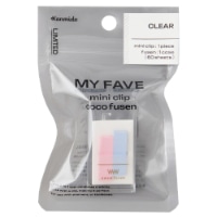 #カンミ堂 ふせん ミニクリップココフセン･MYFAVE 60枚入 クリア CF-8822