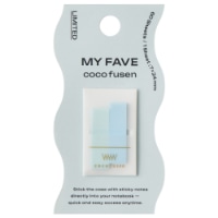 #カンミ堂 ふせん ココフセン･ミニ･COLOR･MYFAVE 60枚入 ライトブルー CF-8906