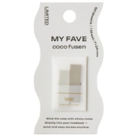 #カンミ堂 ふせん ココフセン･ミニ･COLOR･MYFAVE 60枚入 ホワイト CF-8908