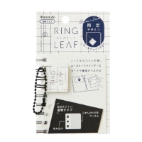 #カンミ堂 ふせん リングリーフ･モノ 限定品 シースルー RL-8004