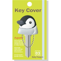 #ワールド商事 キーカバー アクアチックキーカバー  ベビーペンギン 102883