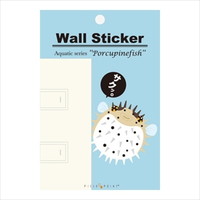 #ワールド商事 シール アクアチックウォールステッカー  ハリセンボ 103187