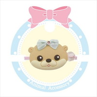 #ワールド商事 身辺雑貨 アニマルヘアゴム  カワウソ 103569