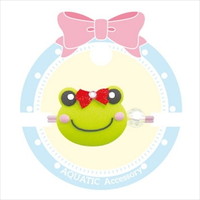 #ワールド商事 身辺雑貨 アクアチックヘアゴム  カエル 103712