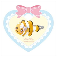#ワールド商事 身辺雑貨 アクアチックヘアピン  カクレクマノミ 103835