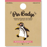 #ワールド商事 ピンバッジ アクアチック　ピンバッジ  フンボルトペンギン 106911