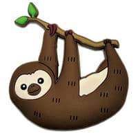 #ワールド商事 生活雑貨 アニマルラバーマグネット  ナマケモノ 151850