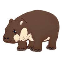 #ワールド商事 生活雑貨 アニマルラバーマグネット  コビトカバ 152086